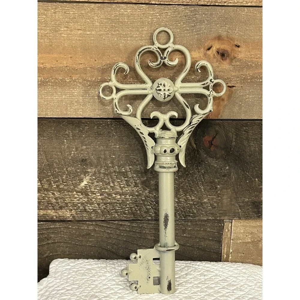 Large Metal Key Home Decor 13 Inch Long 6 Inches Wide